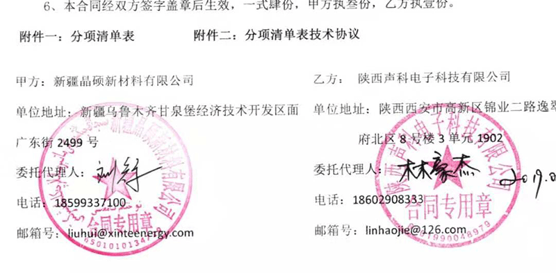 祝贺我公司中标新疆晶硕新材料29台外贴液位计项目(图2)
