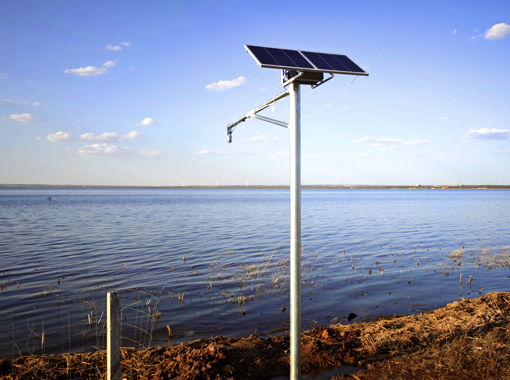 声科电子SK-R800E雷达水位计湖泊水位监测数据稳定